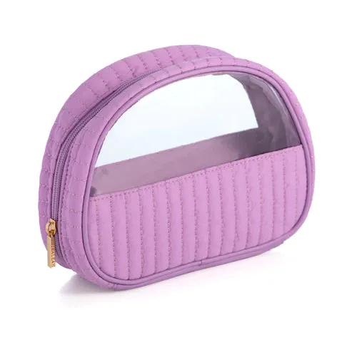 Ezra Half-Moon Cosmetic Pouch