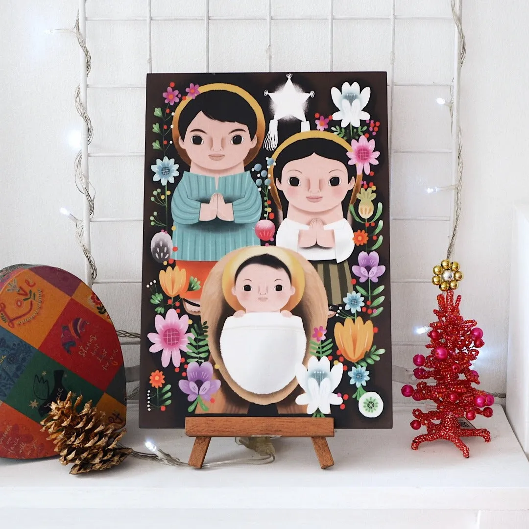 Filipiniana Holy Family Decoposter