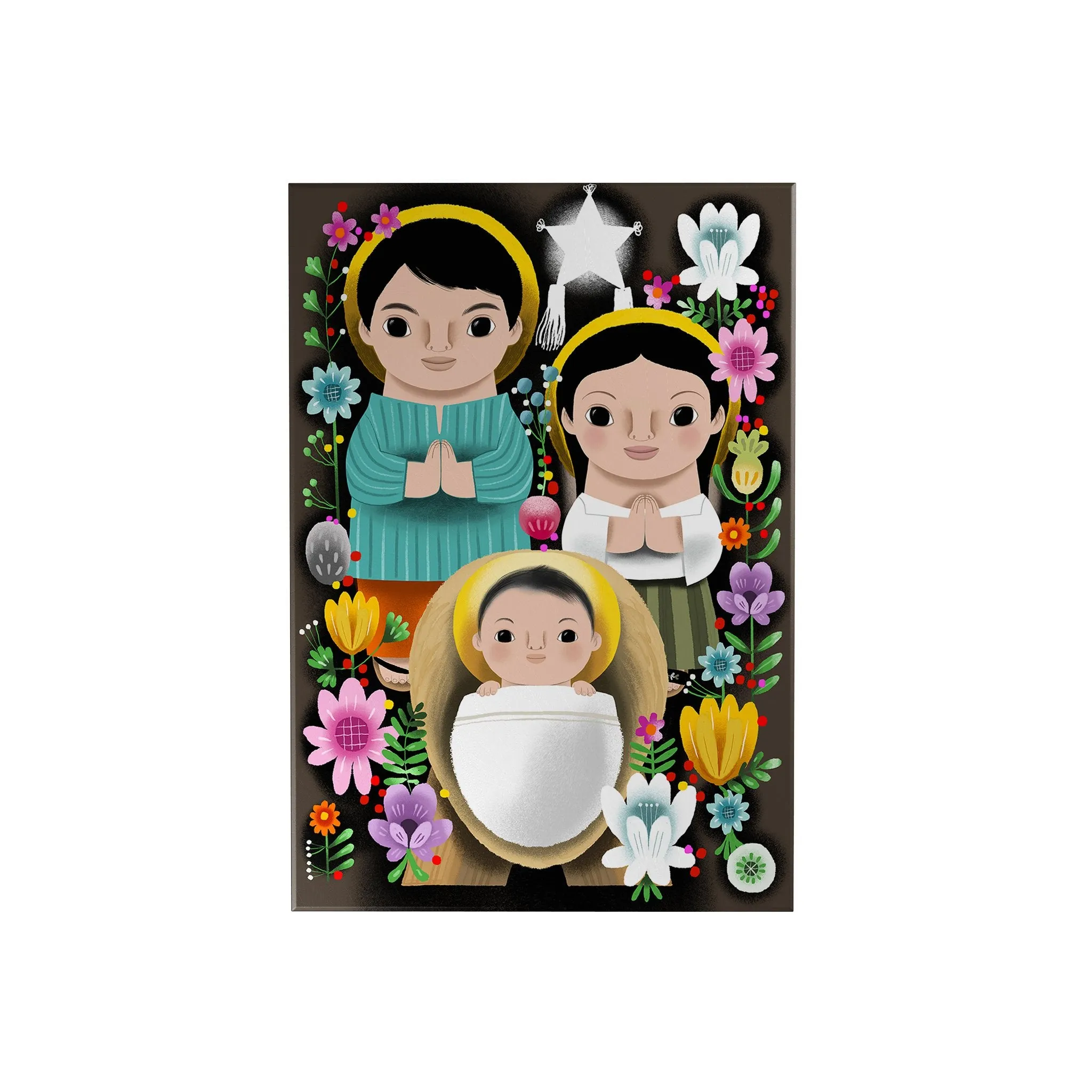 Filipiniana Holy Family Decoposter