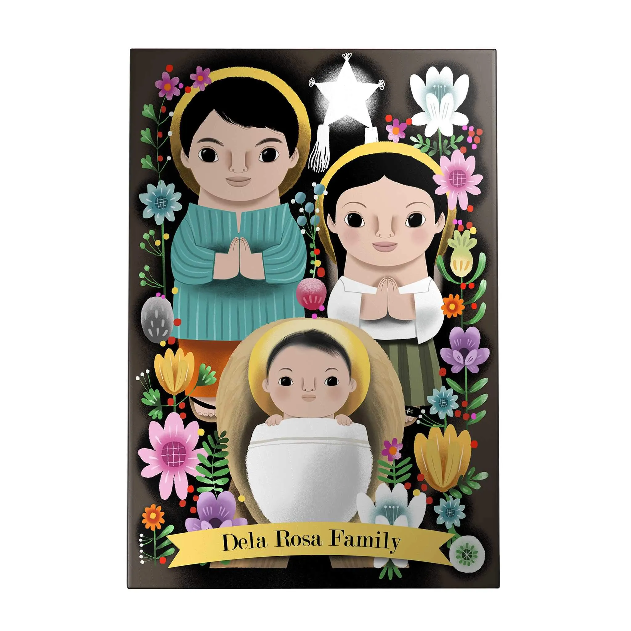 Filipiniana Holy Family Decoposter