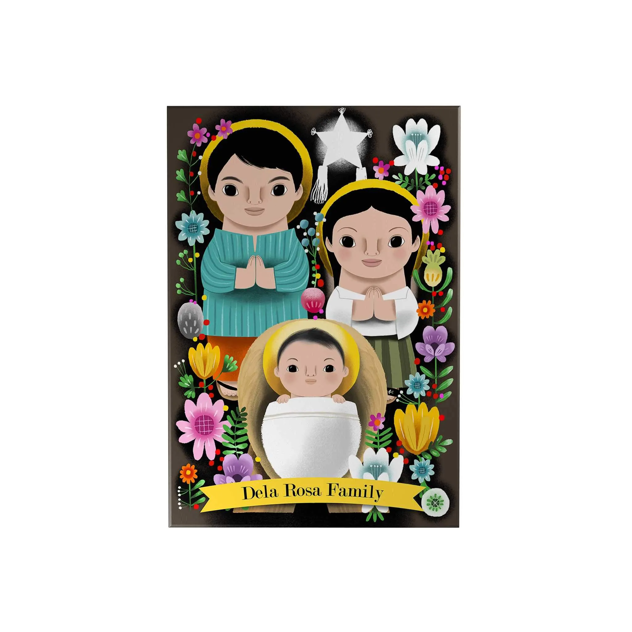 Filipiniana Holy Family Decoposter