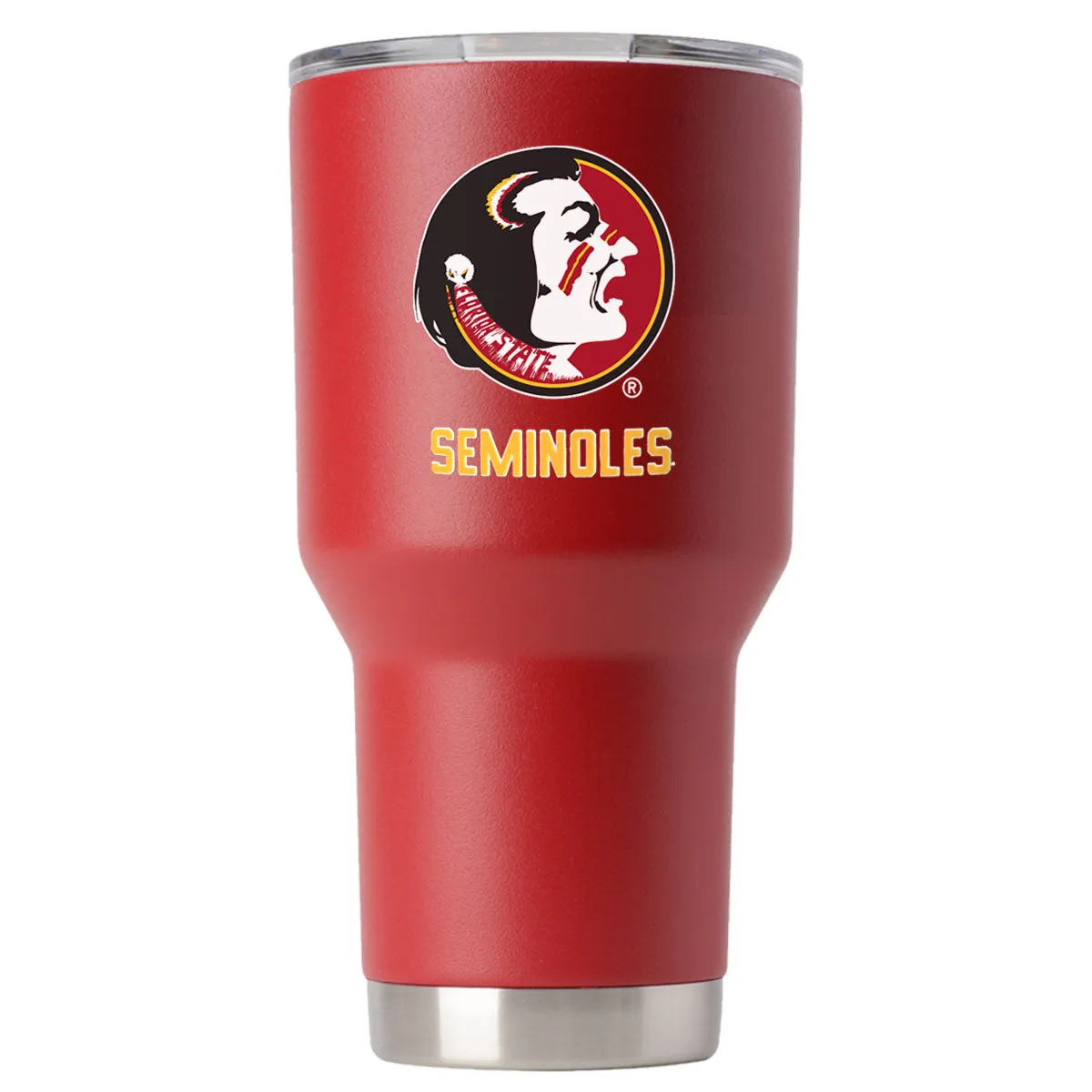 Gametime Sidekicks Vault Seminole Logo/Seminoles 30oz Stainless Steel Insulated Tumbler - Garnet