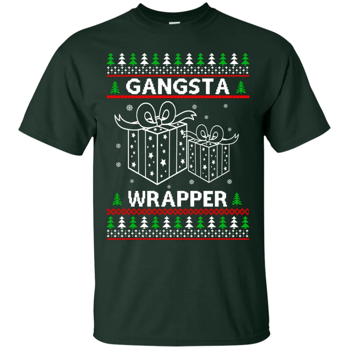 Gangsta Wrapper Ugly Christmas Sweater, Shirt, Hoodie