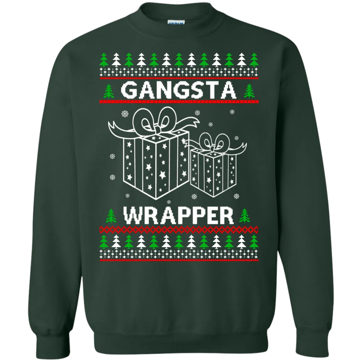 Gangsta Wrapper Ugly Christmas Sweater, Shirt, Hoodie