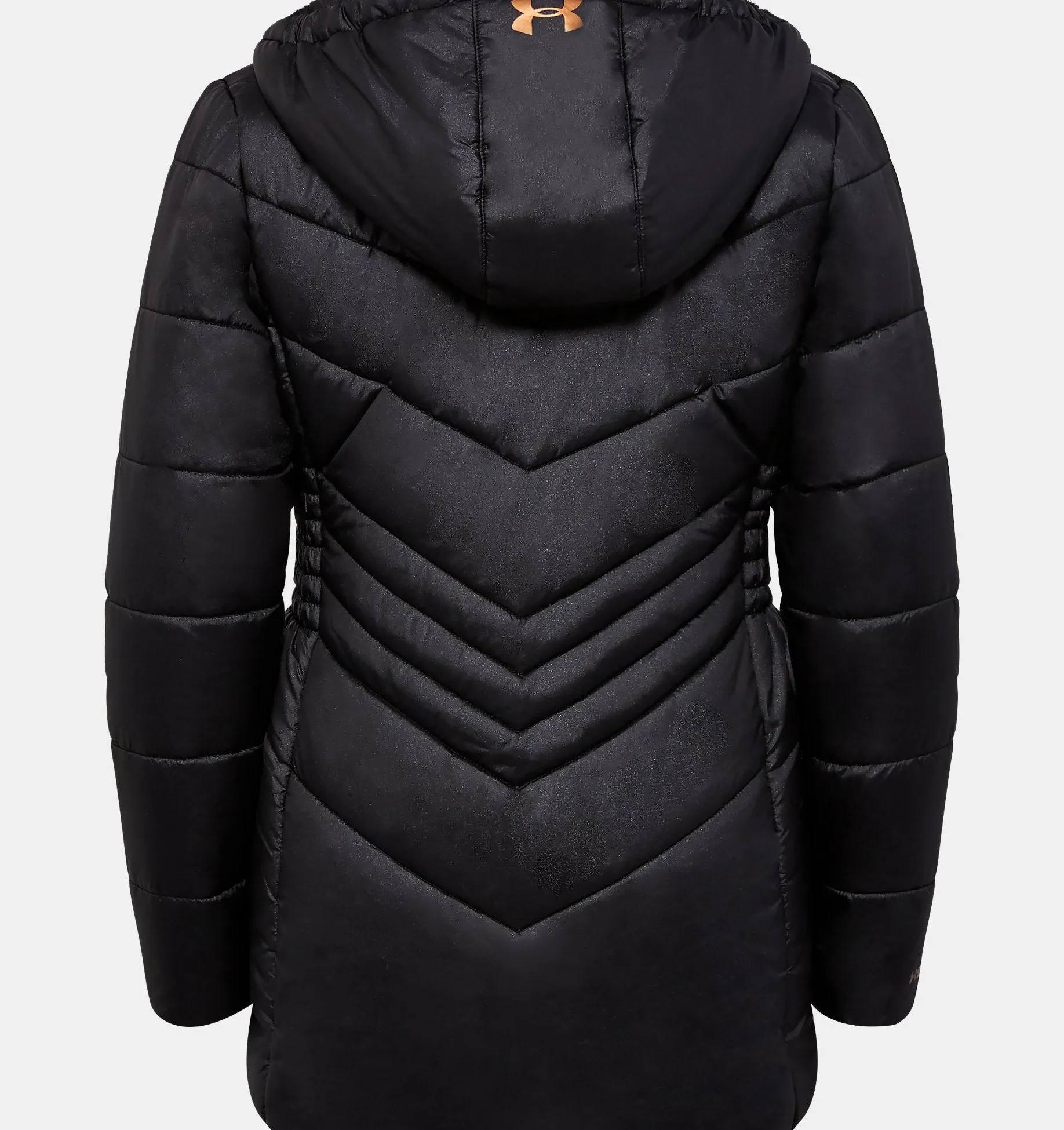 Girls Black Willow Puffer Jacket | Under Armour