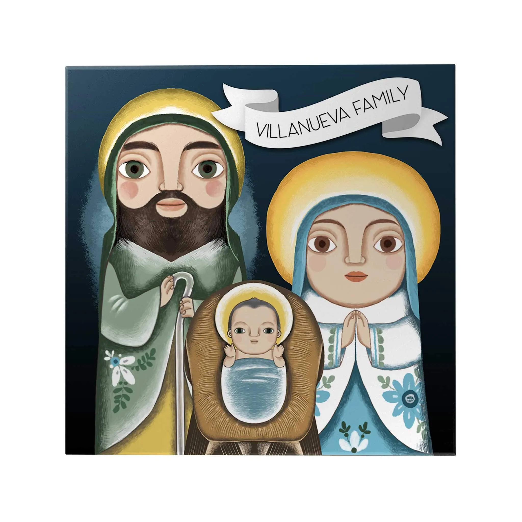 Gloria Holy Family Decoposter