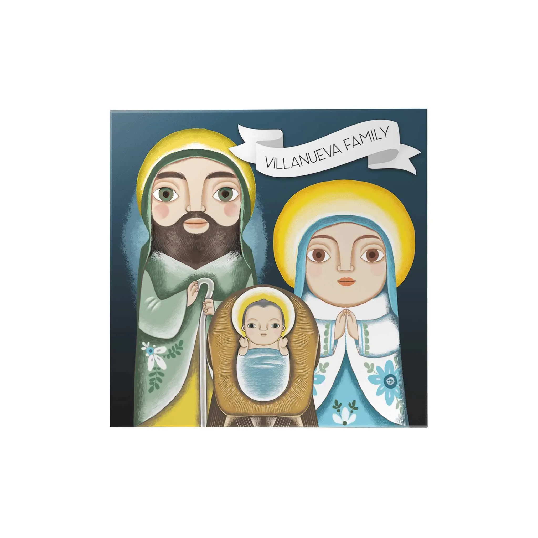 Gloria Holy Family Decoposter