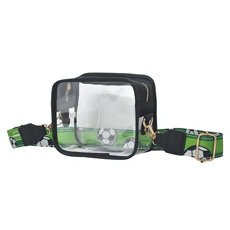 Goal Getter NGIL Clear Stadium Thick Adjustable Strap Crossbody Bag