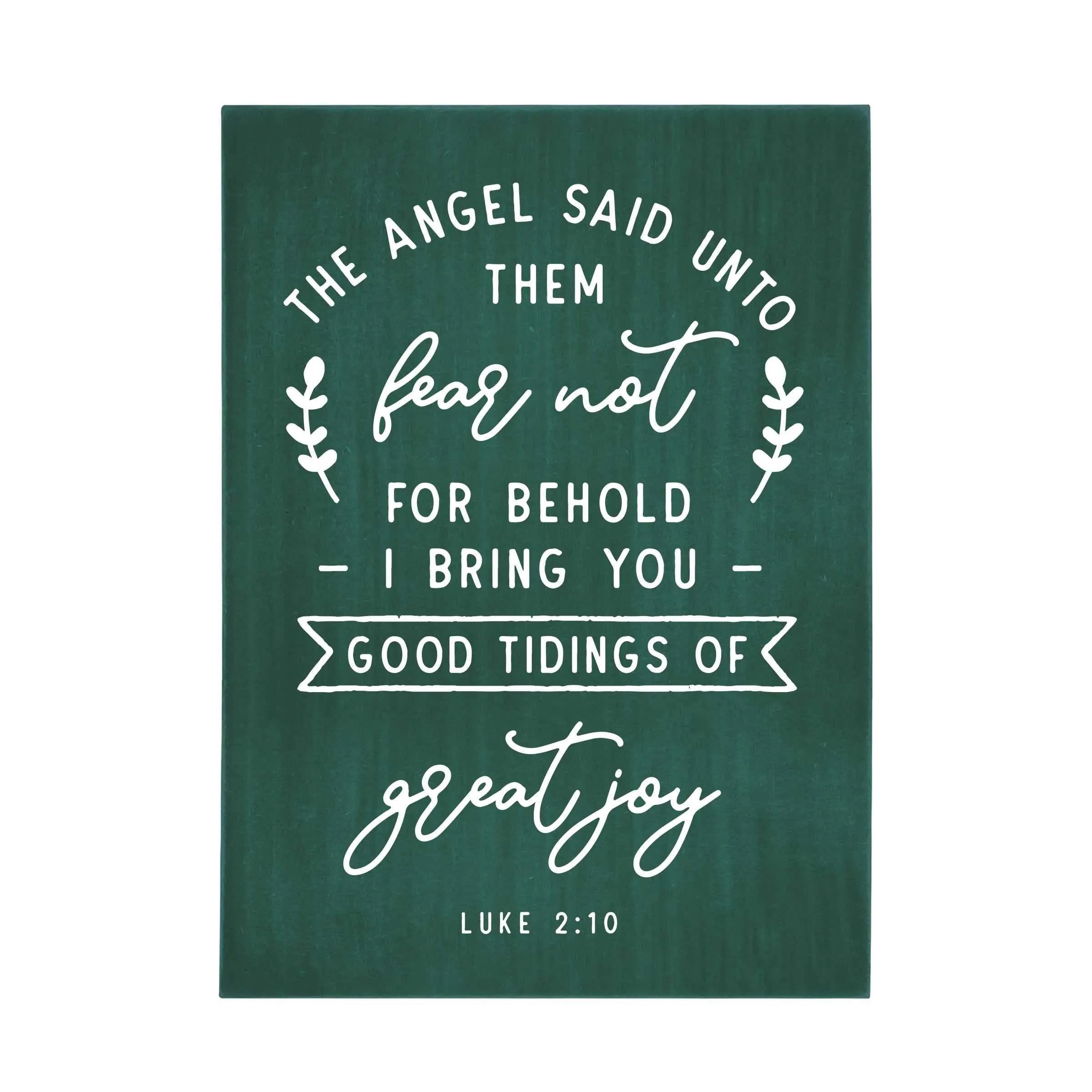 Good Tidings of Great Joy Flat Silkscreen Wall Art