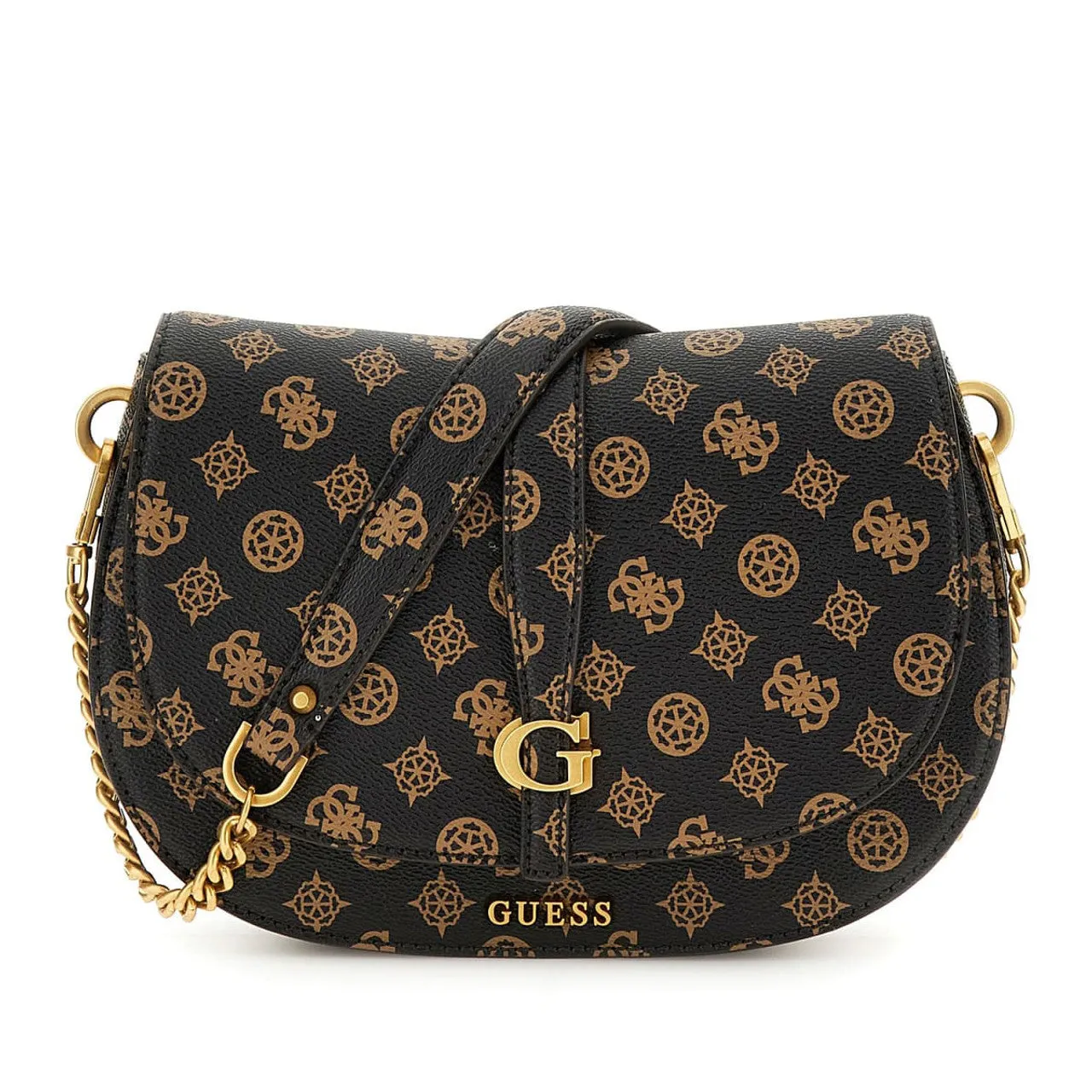 Guess Kuba Triple Compartment Flap Bag