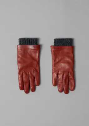 Hestra Megan Premium Leather Gloves | Sienna Color, Stylish & Warm