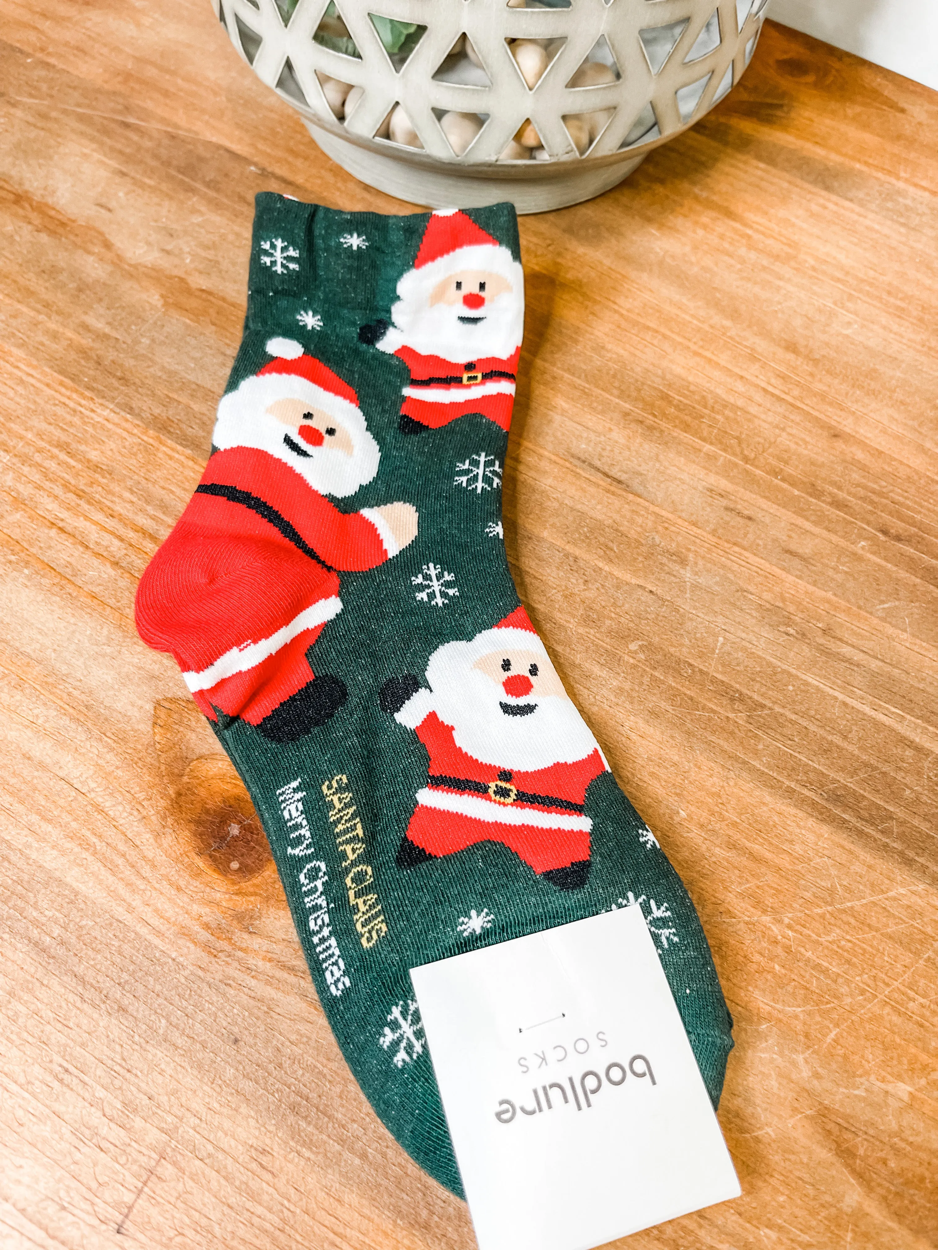 Holly Jolly Christmas Socks