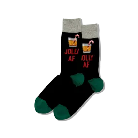 HOTSOX Men's Jolly AF Crew Socks