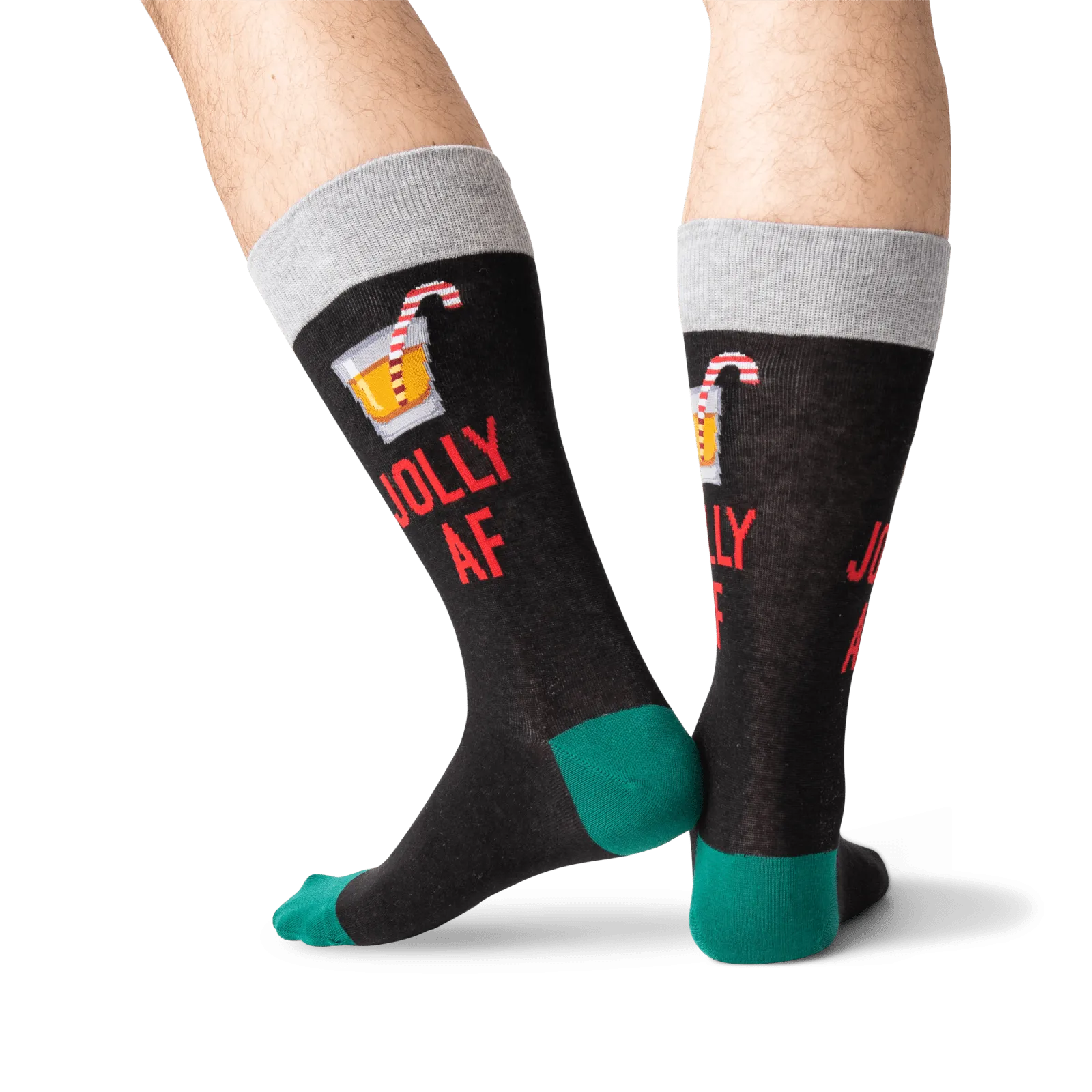 HOTSOX Men's Jolly AF Crew Socks