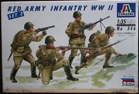 Italeri 1/35 Red Army Infantry WW2 Set 2