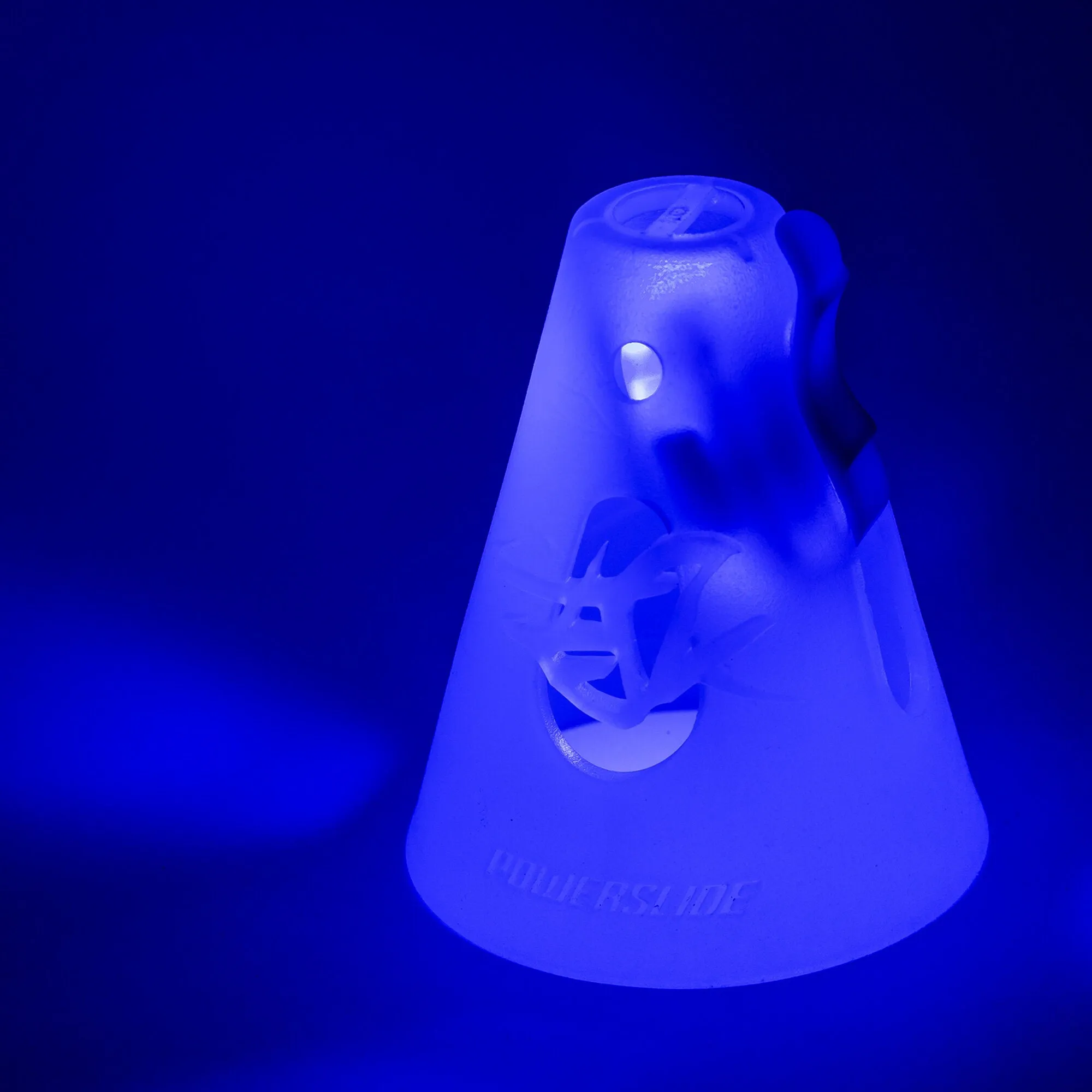 LED Cones Glow in the Dark Blue