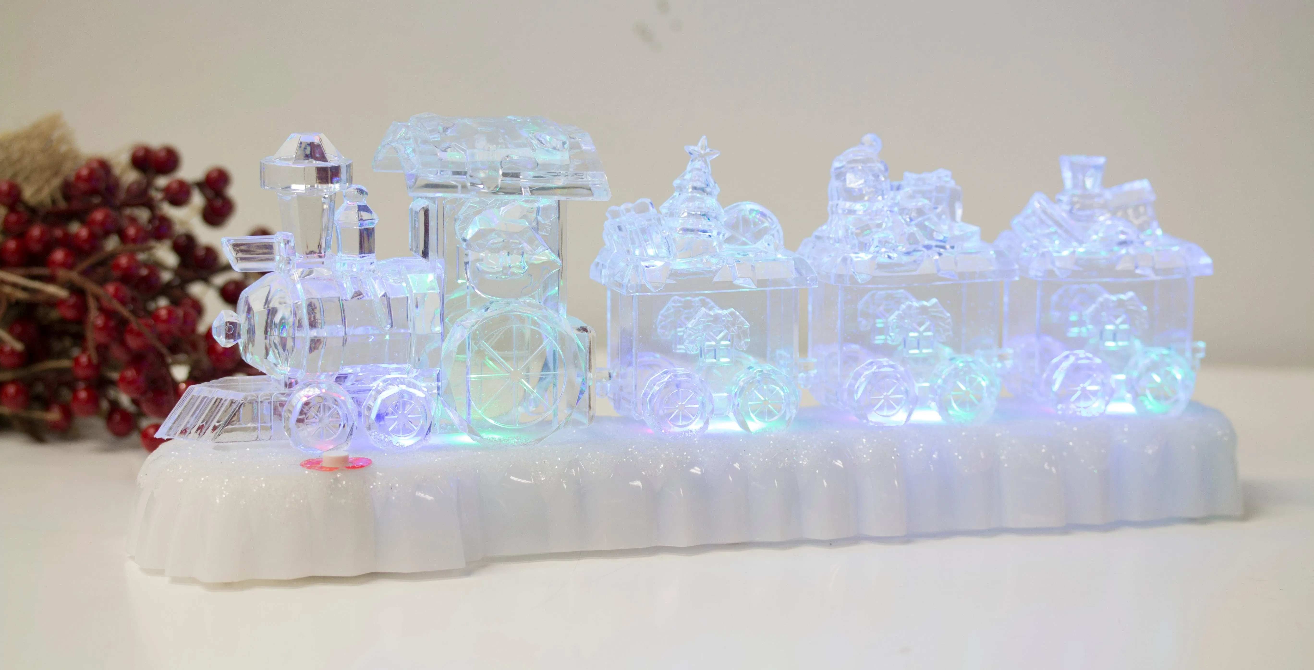 LED Musical Light-Up Train (31cm)