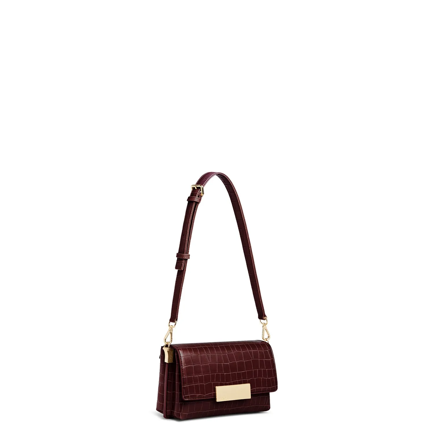 Maia Two-Way Shoulder Bag - Dark Brown