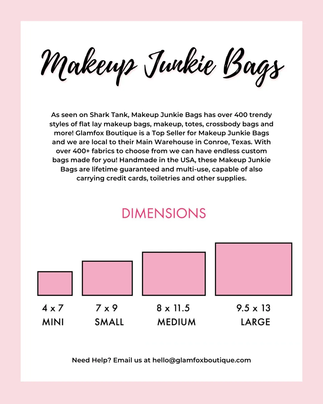 Makeup Junkie Bags - Mother of Pearl Flat Lay [Pre-Order]