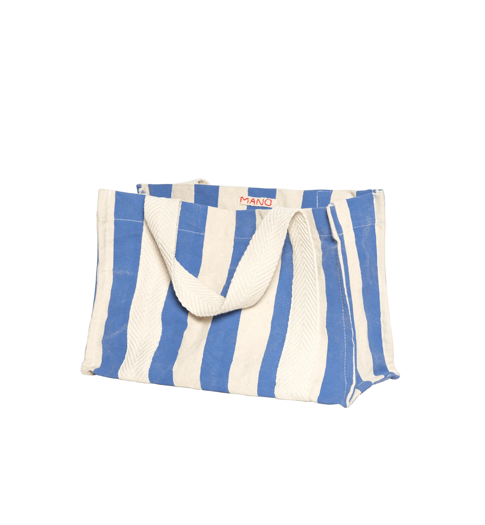 Mano Mano Blue/White Tote Bag