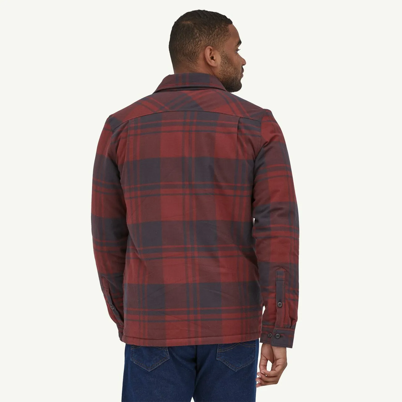 Midweight Fjord Flannel Shirt for Men - Insulated and Organic Cotton