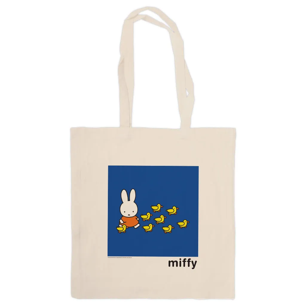 Miffy Walking with Ducks Tote Bag