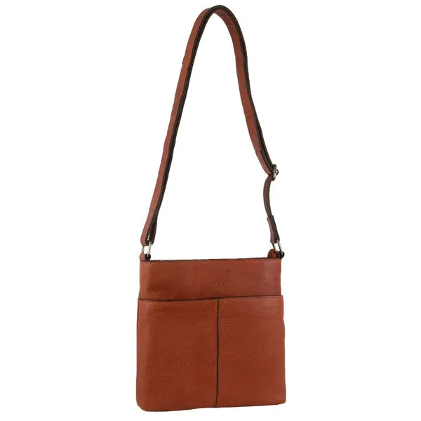 Milleni Ladies Leather Cross-Body Bag NL3739