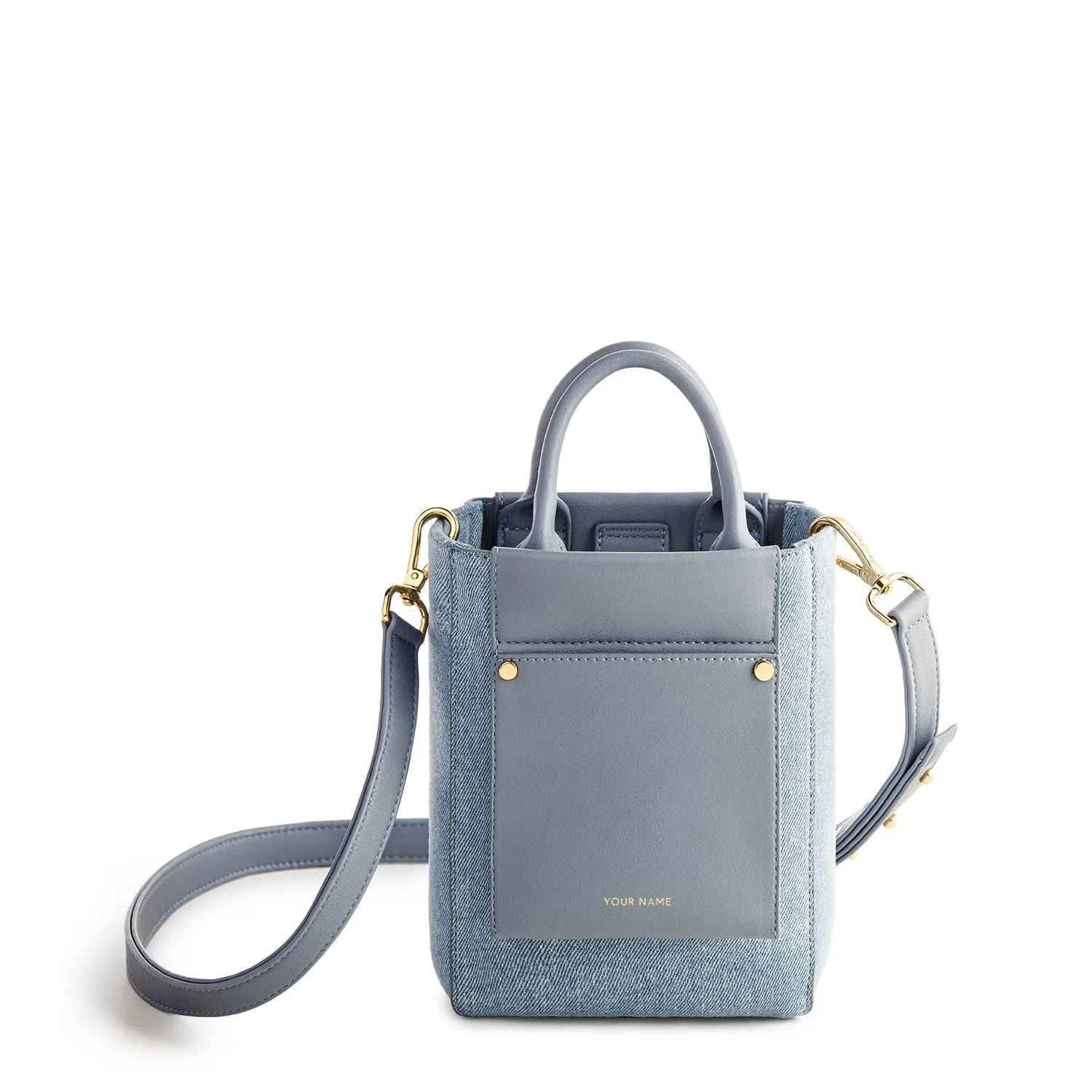 Nicola Mini Tote Denim - Blue