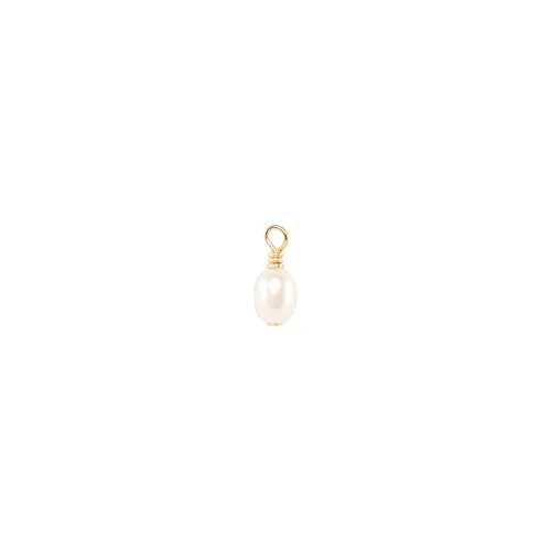 Noa Pearl Charm - Gold