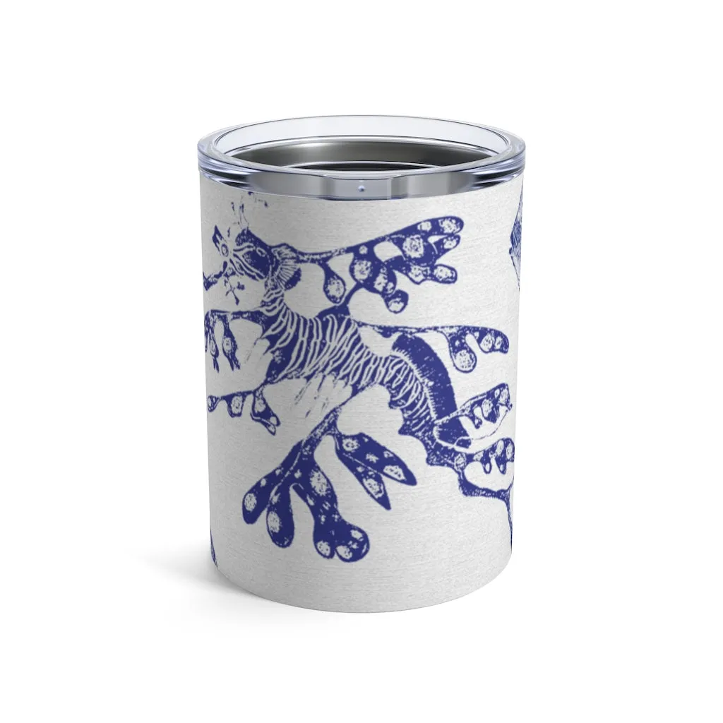 Ocean Stamps, 10 oz Steel Tumbler