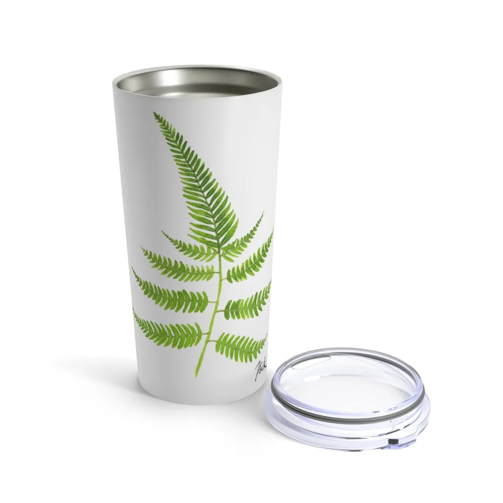 Painted Fern, 20 oz Steel Tumbler