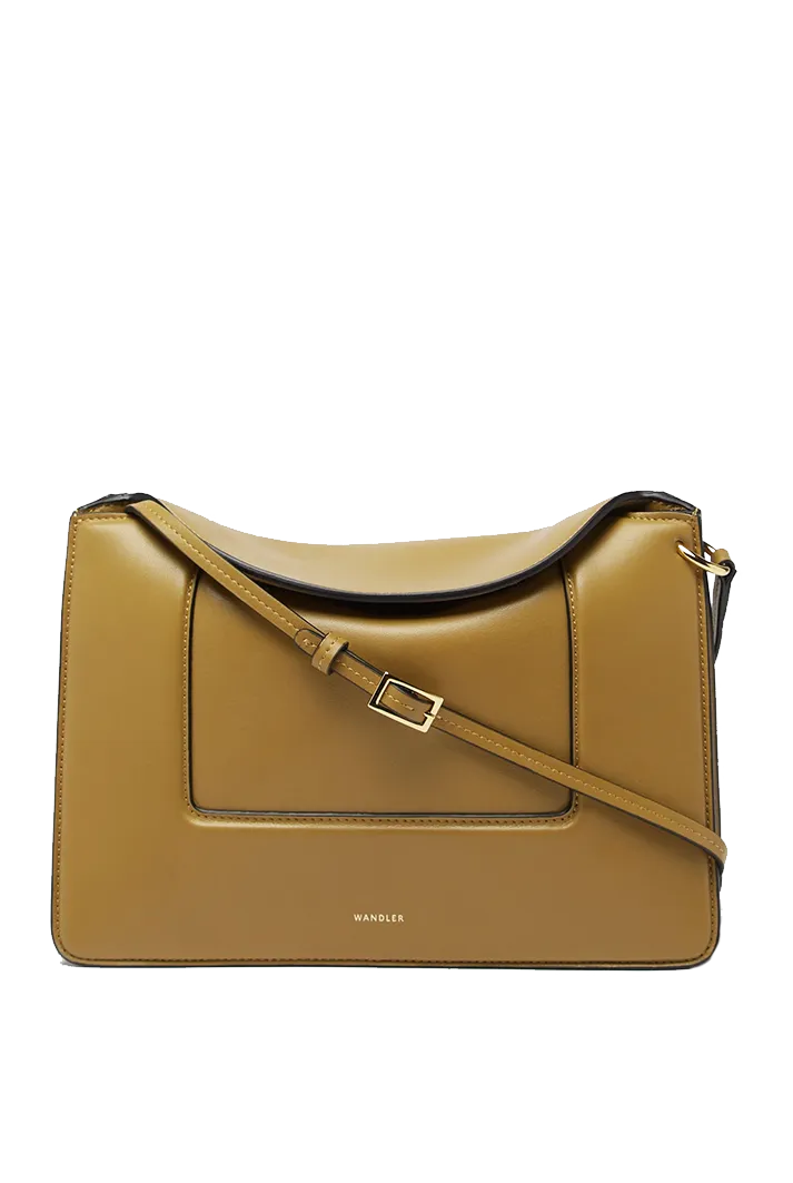 Penelope Leather Shoulder Bag