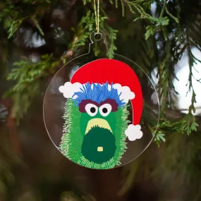 Philadelphia Christmas ornament, Philly Phanatic holiday ornament