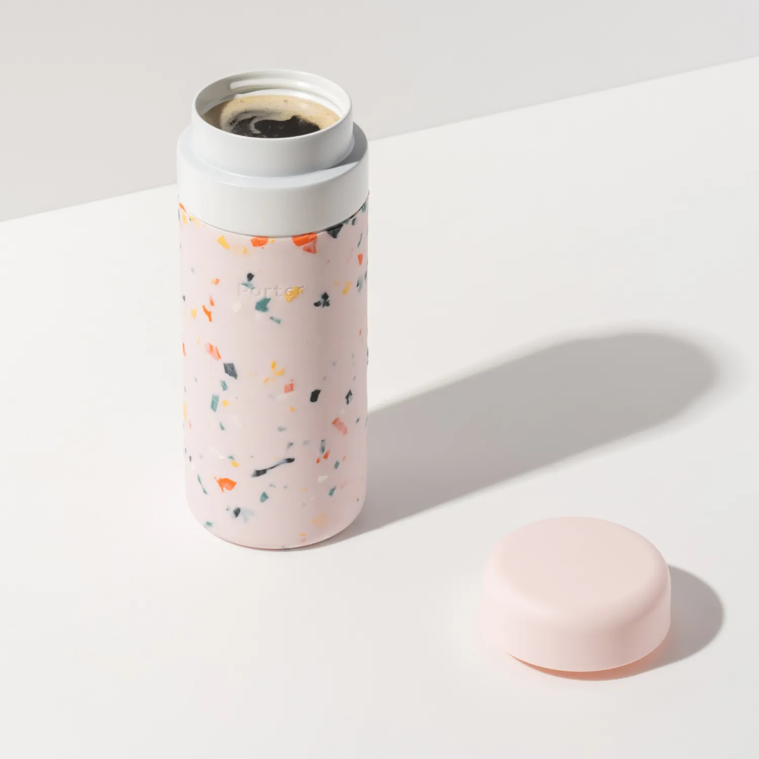 Porter Insulated 16oz Bottle (Blush Terrazzo)