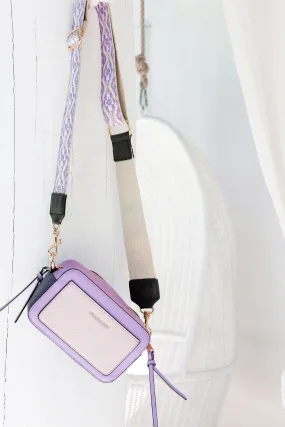 Proud Poppy Crossbody Bag in Purple