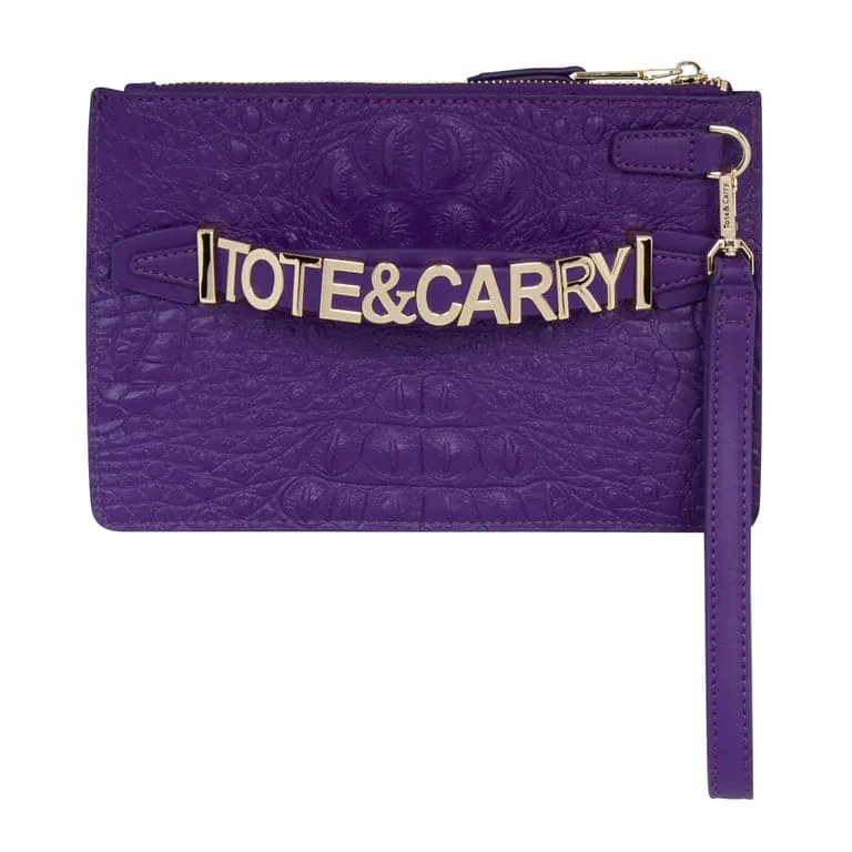 Purple Apollo 2 Clutch Purse