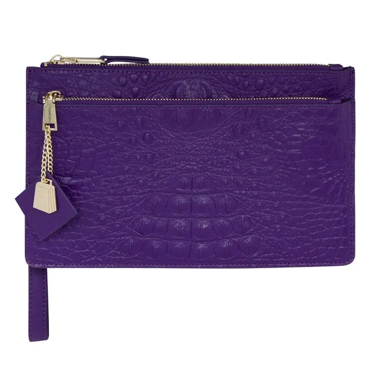 Purple Apollo 2 Clutch Purse