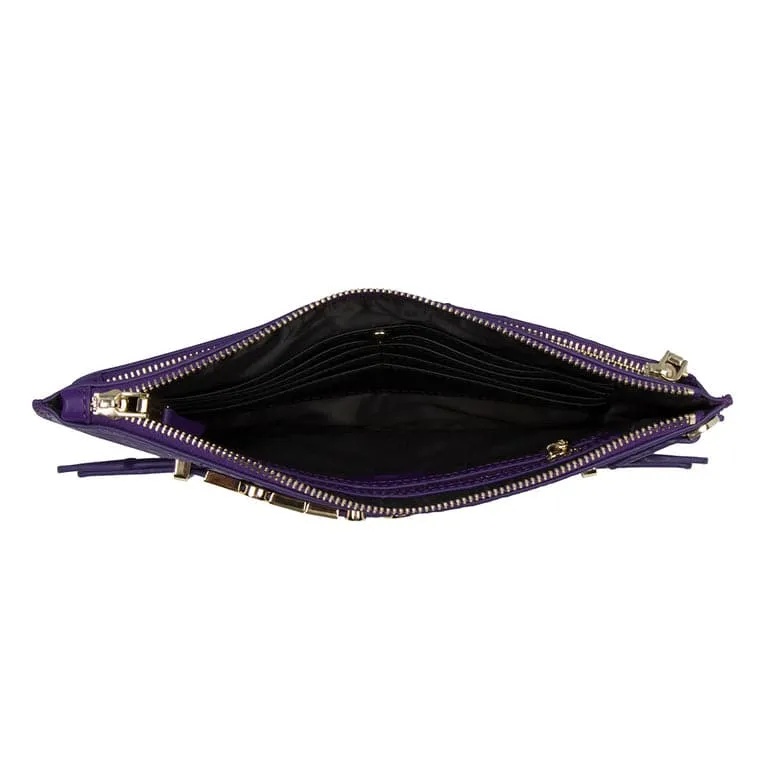 Purple Apollo 2 Clutch Purse