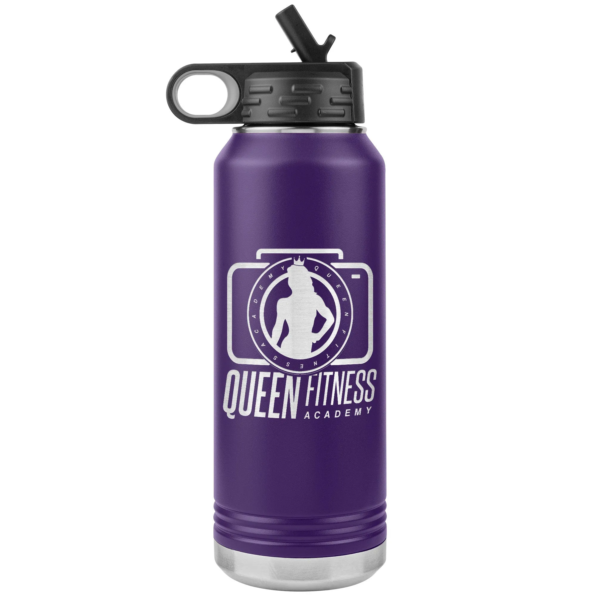 Queen Fitness Academy Insulated Water Bottle