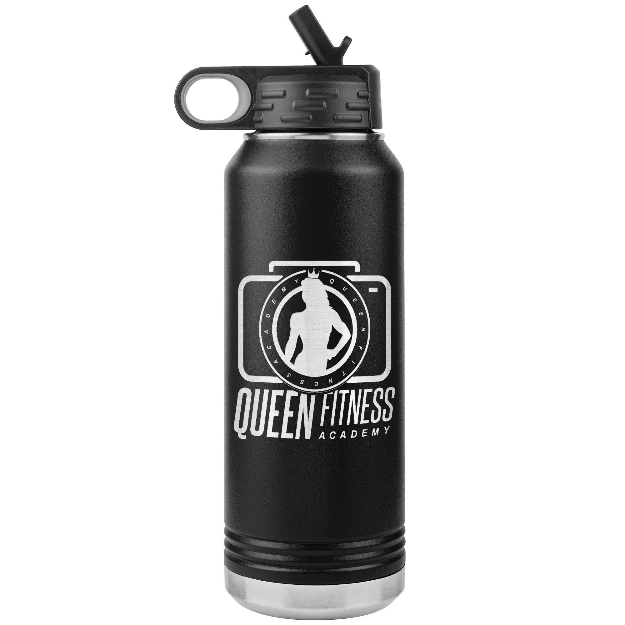 Queen Fitness Academy Insulated Water Bottle