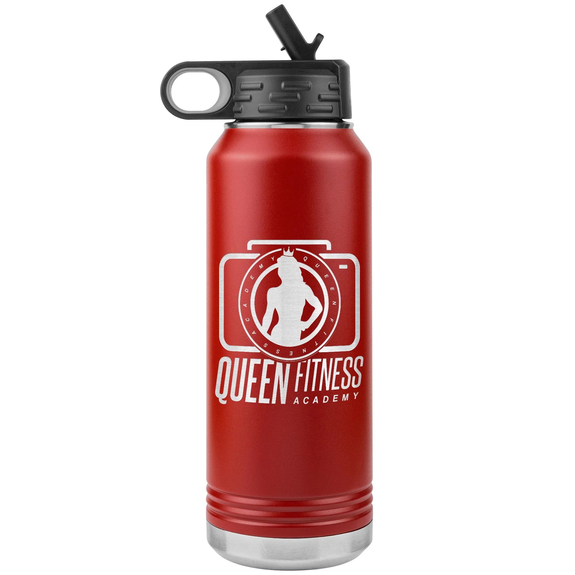 Queen Fitness Academy Insulated Water Bottle