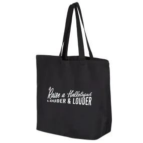 Raise A Hallelujah Jumbo Tote Canvas Bag