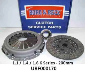 Rover 200/400/25/45/ZR/ZS (1.1, 1.4 & 1.6) Clutch Kit - K Series 200mm (URF000170 / URF000171 / URF000150)