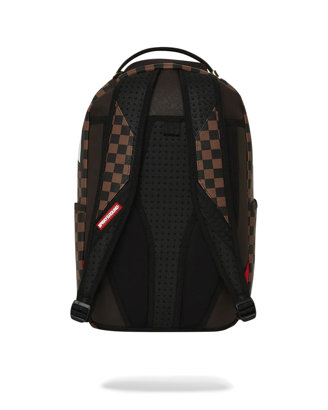 Sprayground - Exterior Gold Zip Pocket Sharks in Paris Backpack (Dlxv)