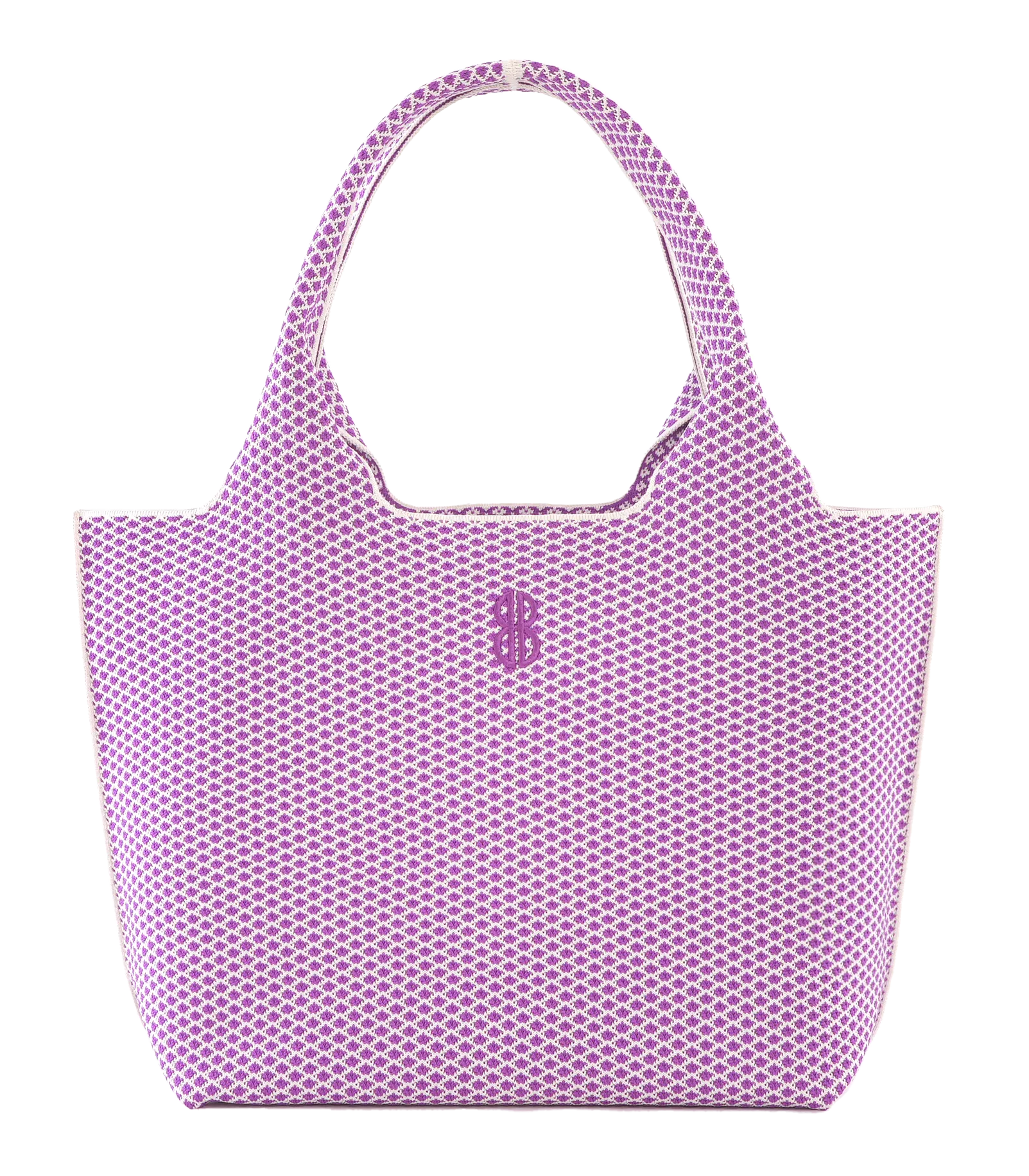 Sutton City Tote - Purple Diamond - Large