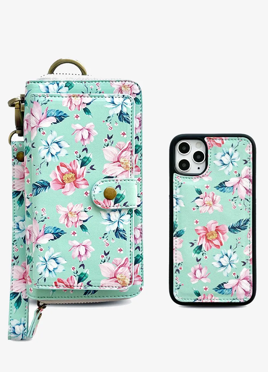 Ultimate Wristlet Phone Case in Fresh Floral