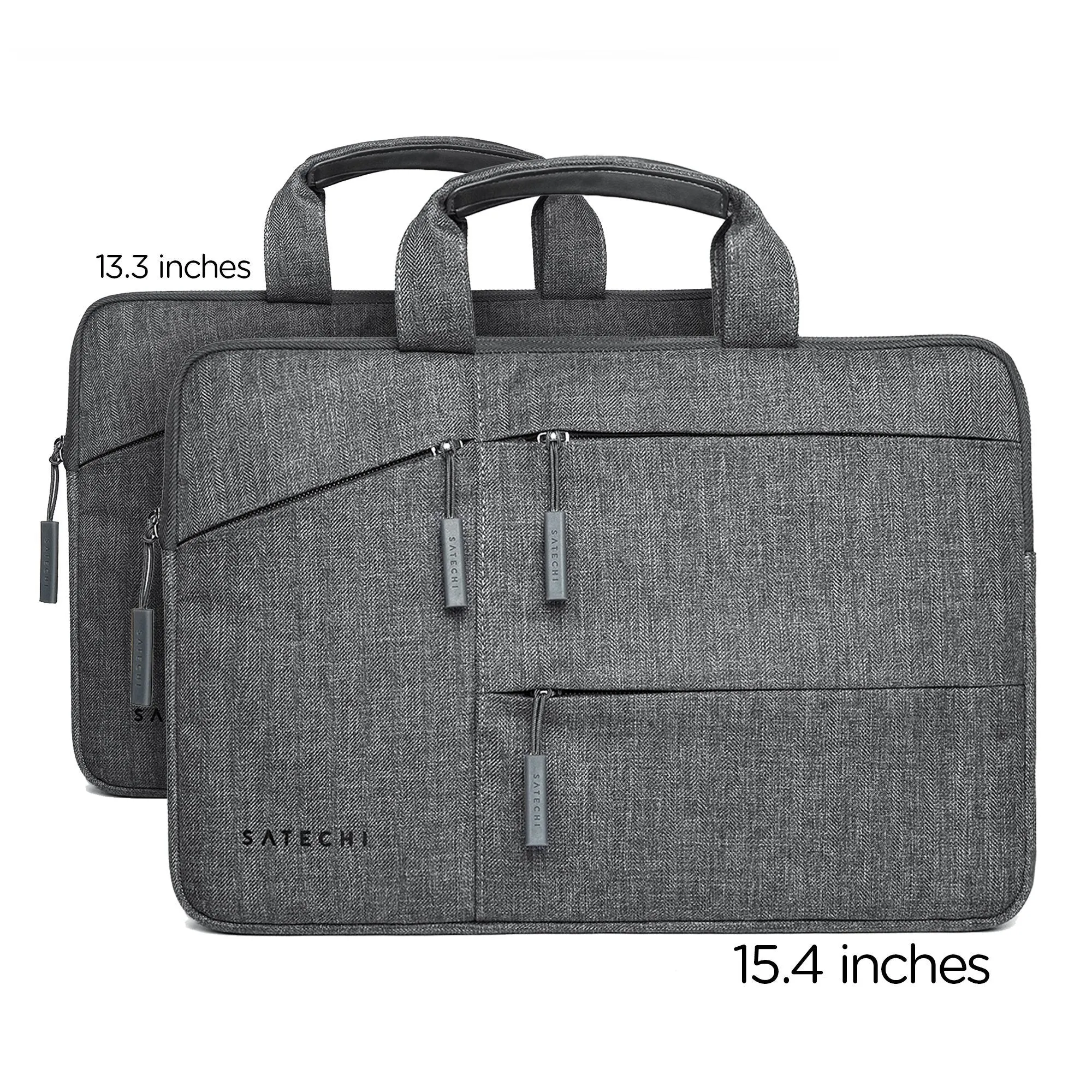 Water-Resistant Laptop Carrying Case with Pockets