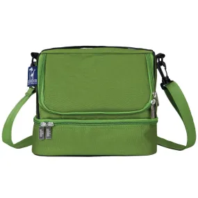 Wildkin Parrot Green Double Decker Lunch Bag [BPA-Free]