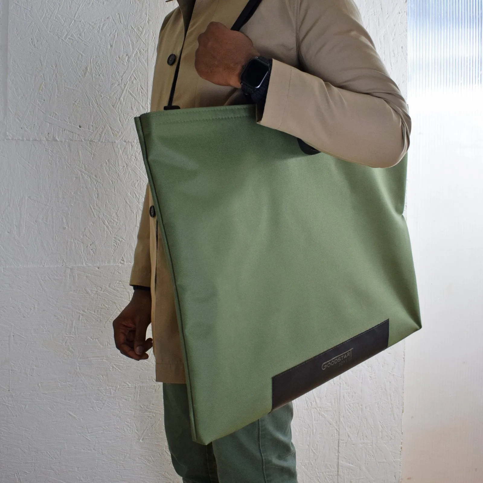 XL Tote Bag Shopper | OLIVE GREEN